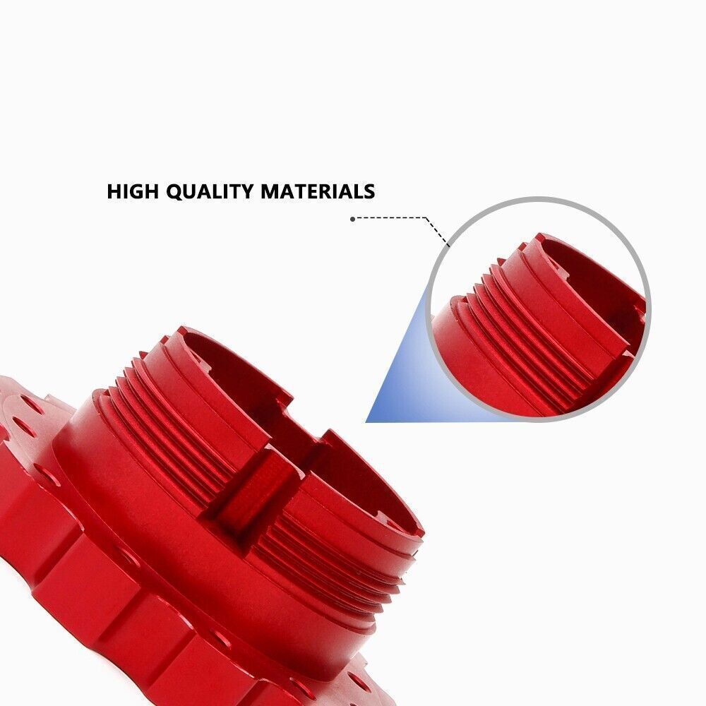 New Black/Red 74mm Steering Wheel Adapter Converter for PXN V10 Steering Wheel