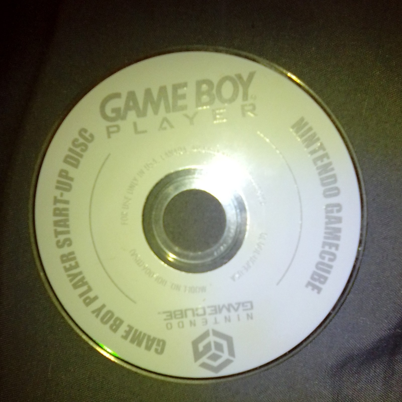 Nintendo GameCube Game Boy Player w/ Startup Disc