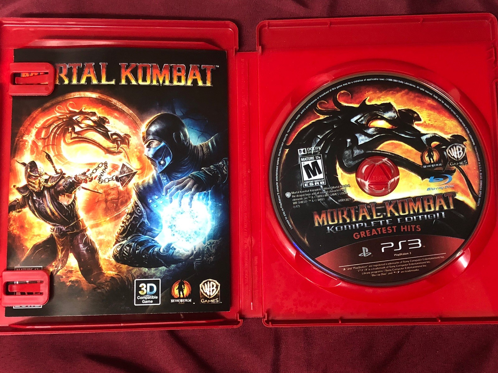 Mortal Kombat — Komplete Edition (Sony PlayStation 3, 2012)