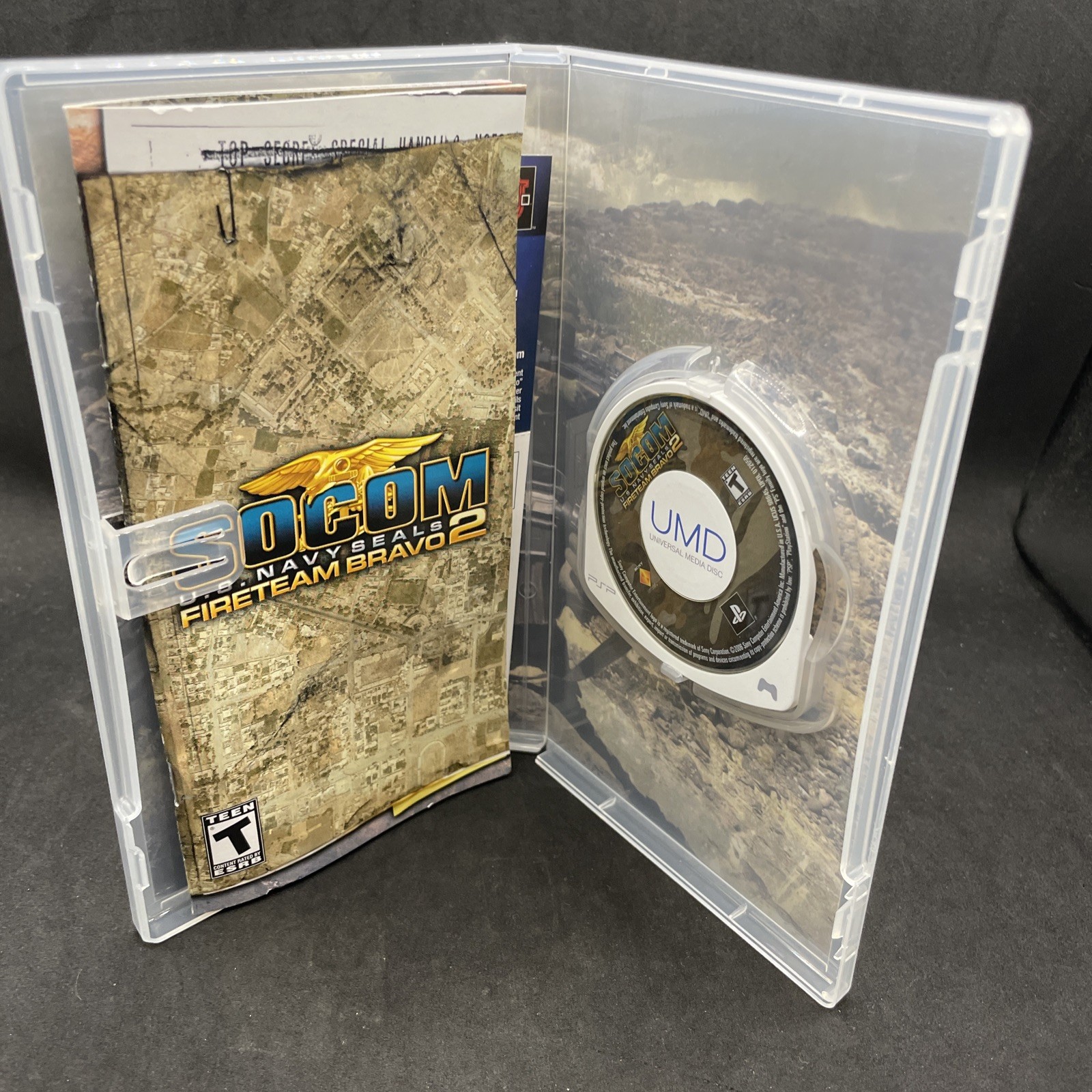 SOCOM: U.S. Navy Seals Fireteam Bravo 2 (Sony PSP) 2006; CIB Complete