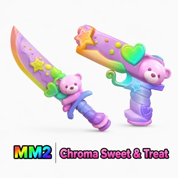 MM2 – Murder Mystery 2 – Chroma Sweet Set – Best Price !
