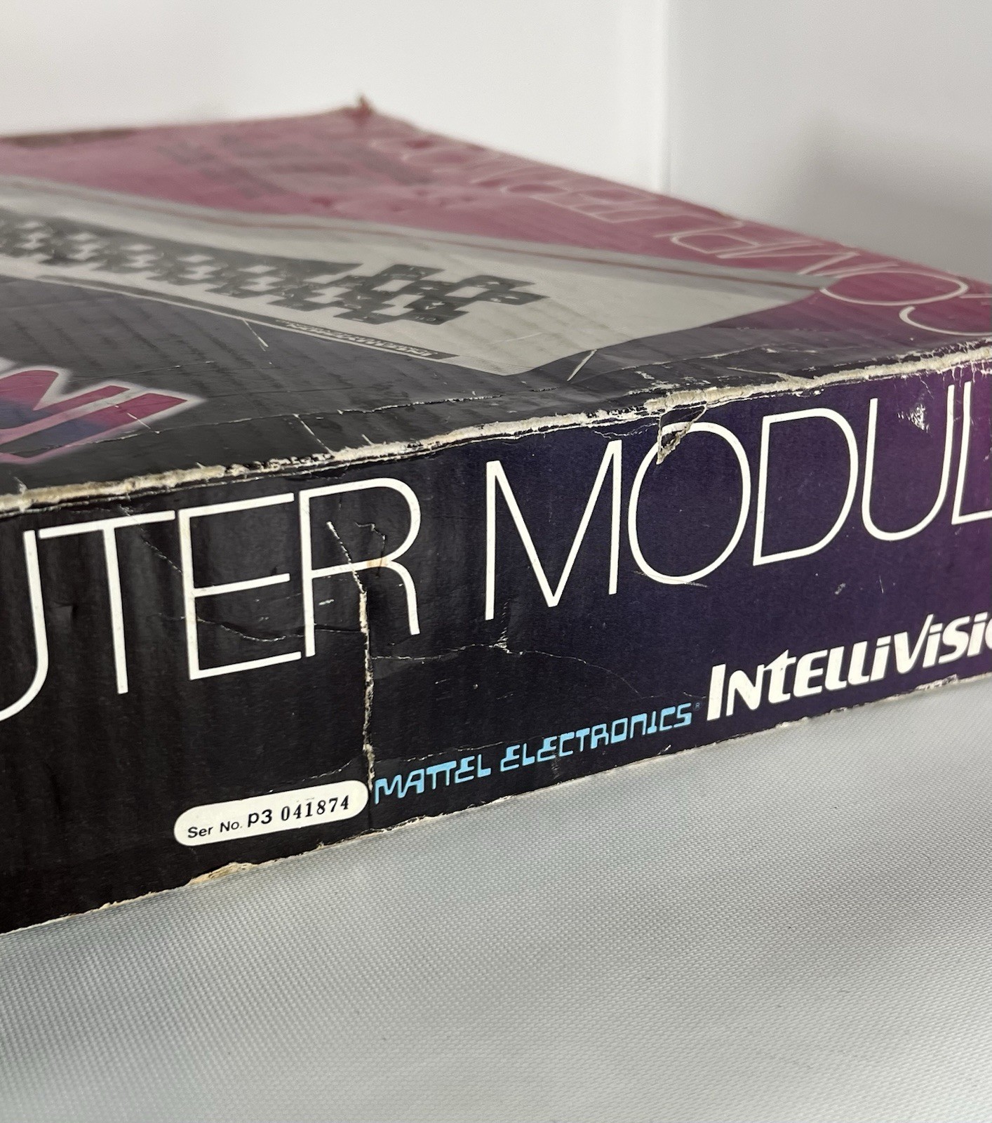 Vintage 1983 Mattel Intellivision Computer Adaptor Module With Box AS IS