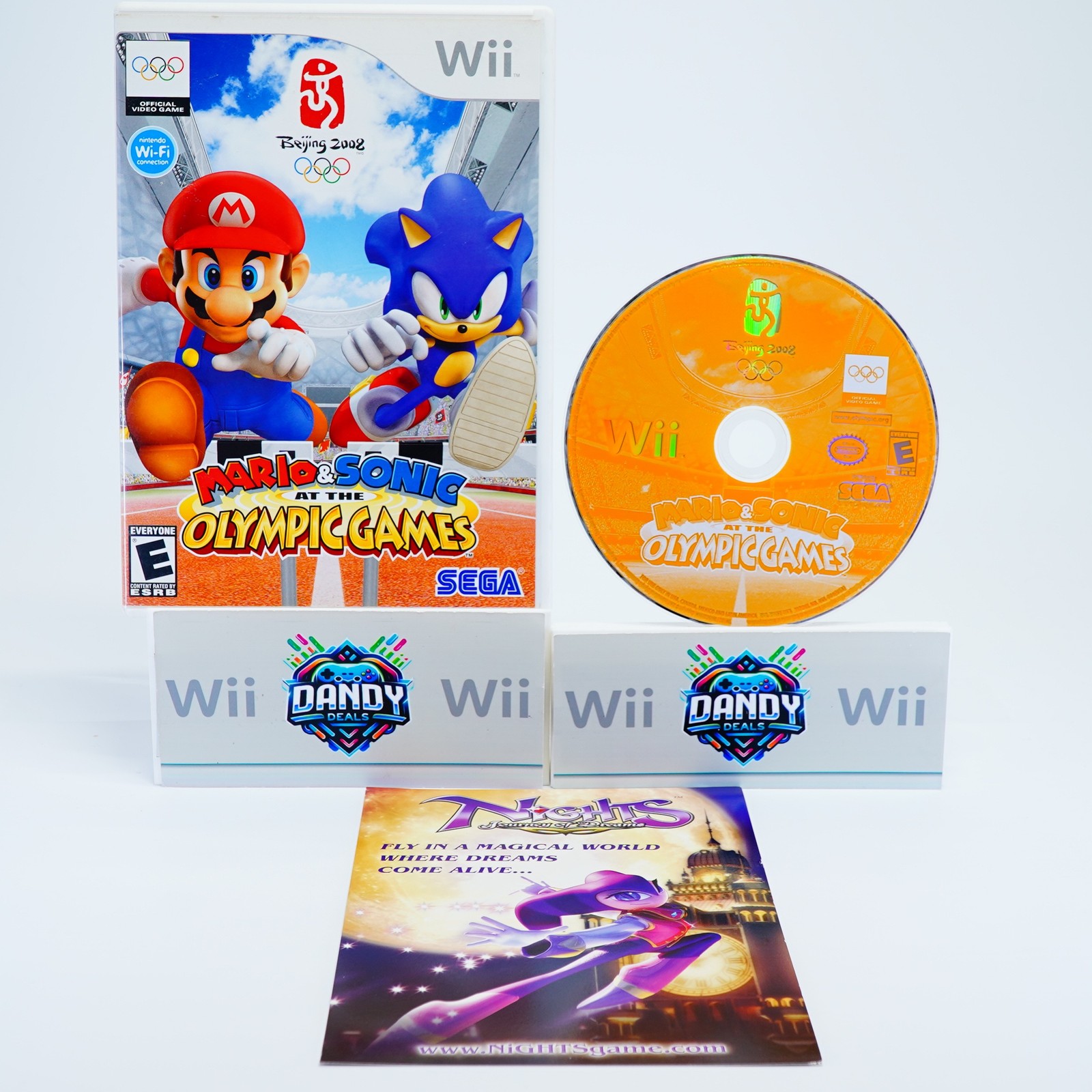 Mario and Sonic at the Olympic Games CIB W/ Insert – Wii