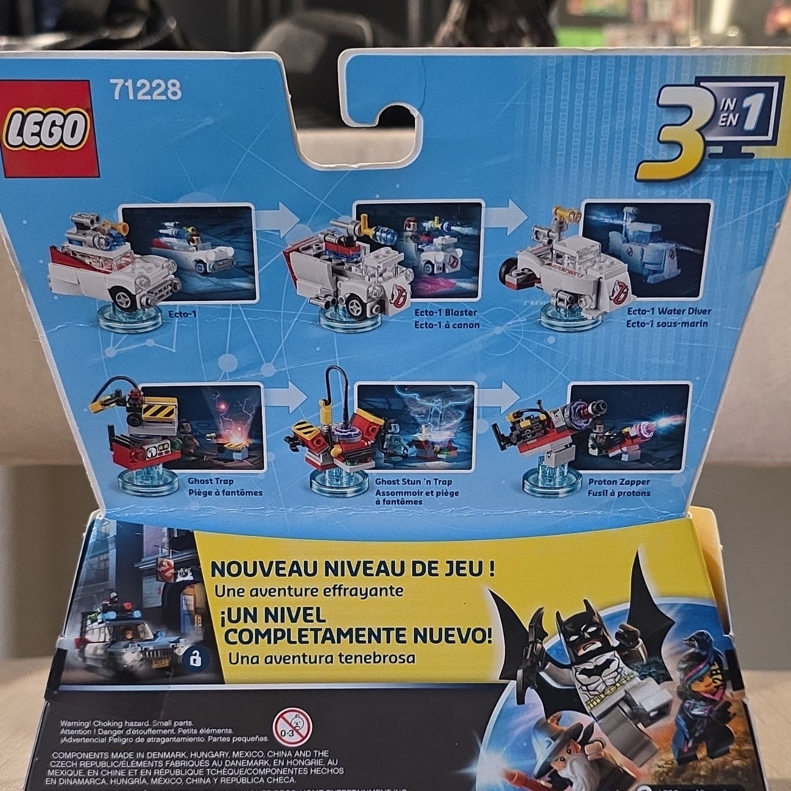 LEGO Dimensions Ghostbusters Level Pack 71228 Peter Venkman Ecto-1 3-in-1