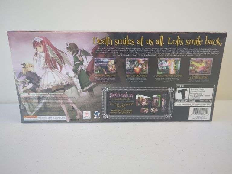 Deathsmiles -Limited Edition (Microsoft Xbox 360, 2010) NEW SEALED