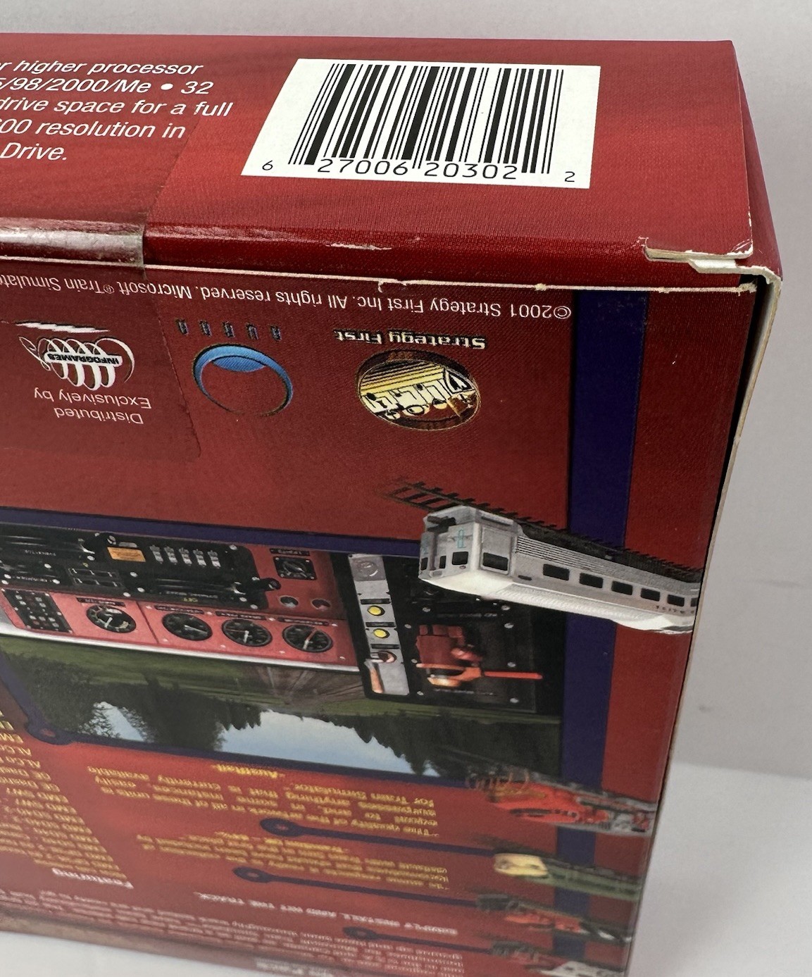 Microsoft Train Simulator USA Canada Regional Add-On Pack PC Big Box SEALED NOS