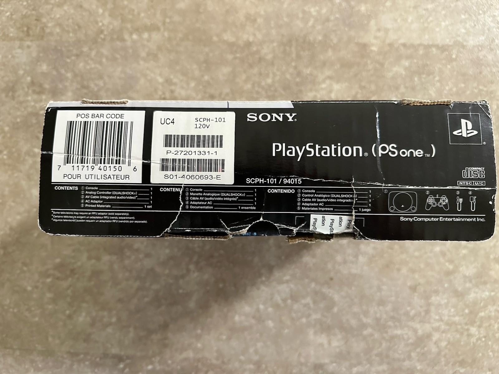 Sony PlayStation 1 Console (Includes Memory Card)