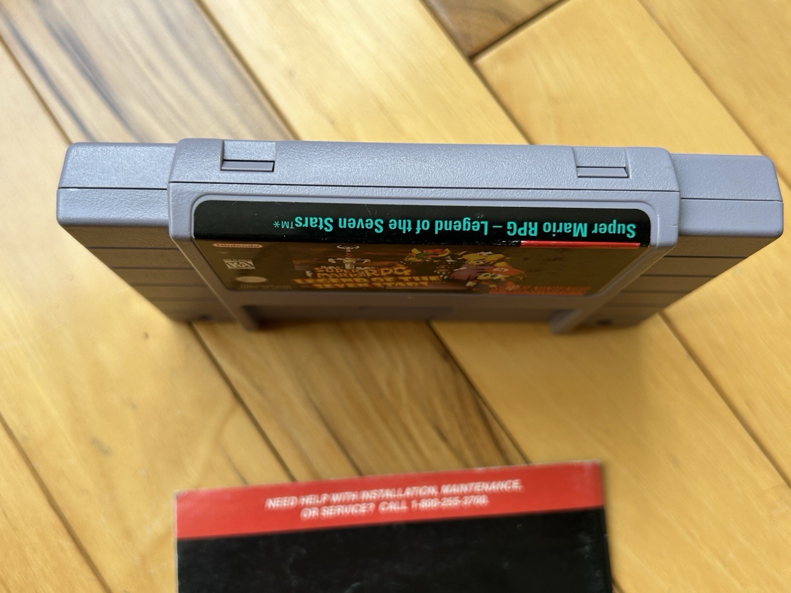 Super Mario RPG Legend of the Seven Stars Super Nintendo SNES Authentic w/manual