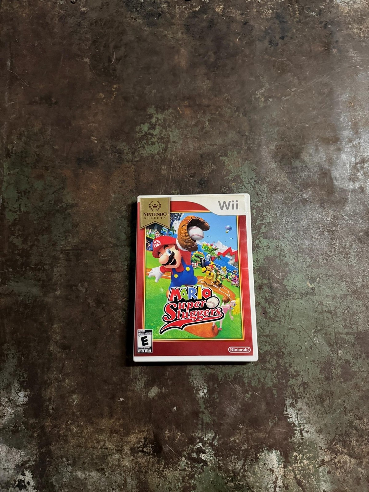 NO GAME Mario Super Sluggers Nintendo Wii Nintendo Japan Red DVD Keep Case