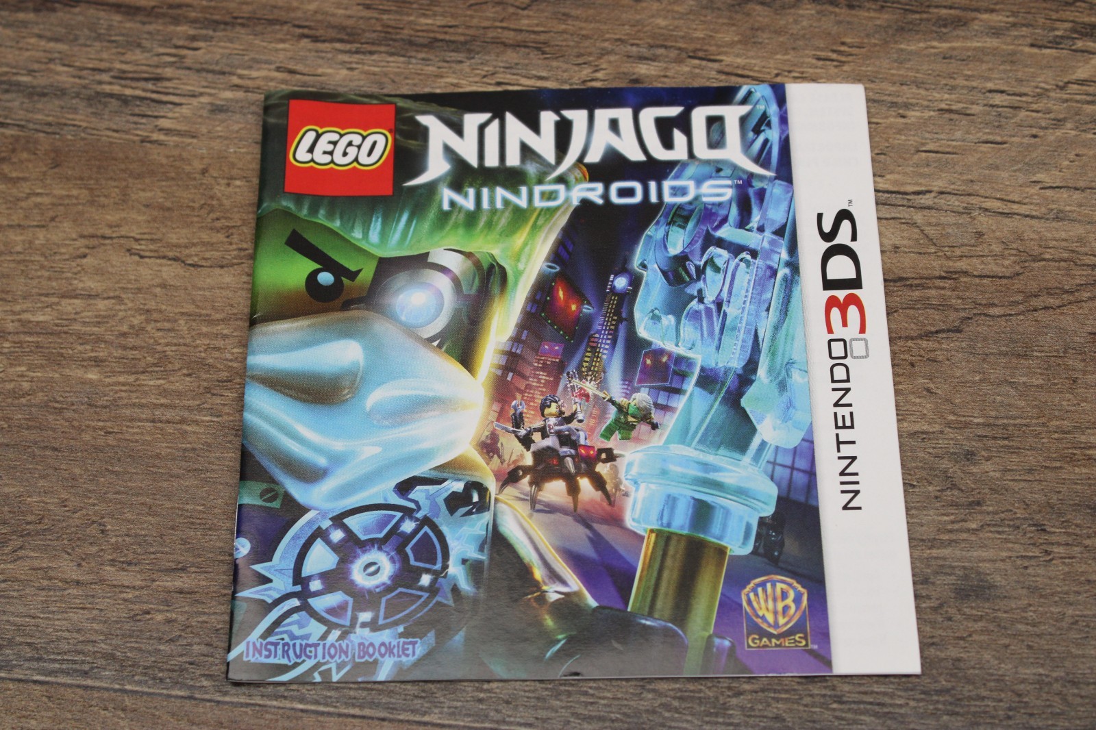 LEGO Ninjago Nindroids (Nintendo 3DS, 2014) CIB FAST SHIP W/TRACKING