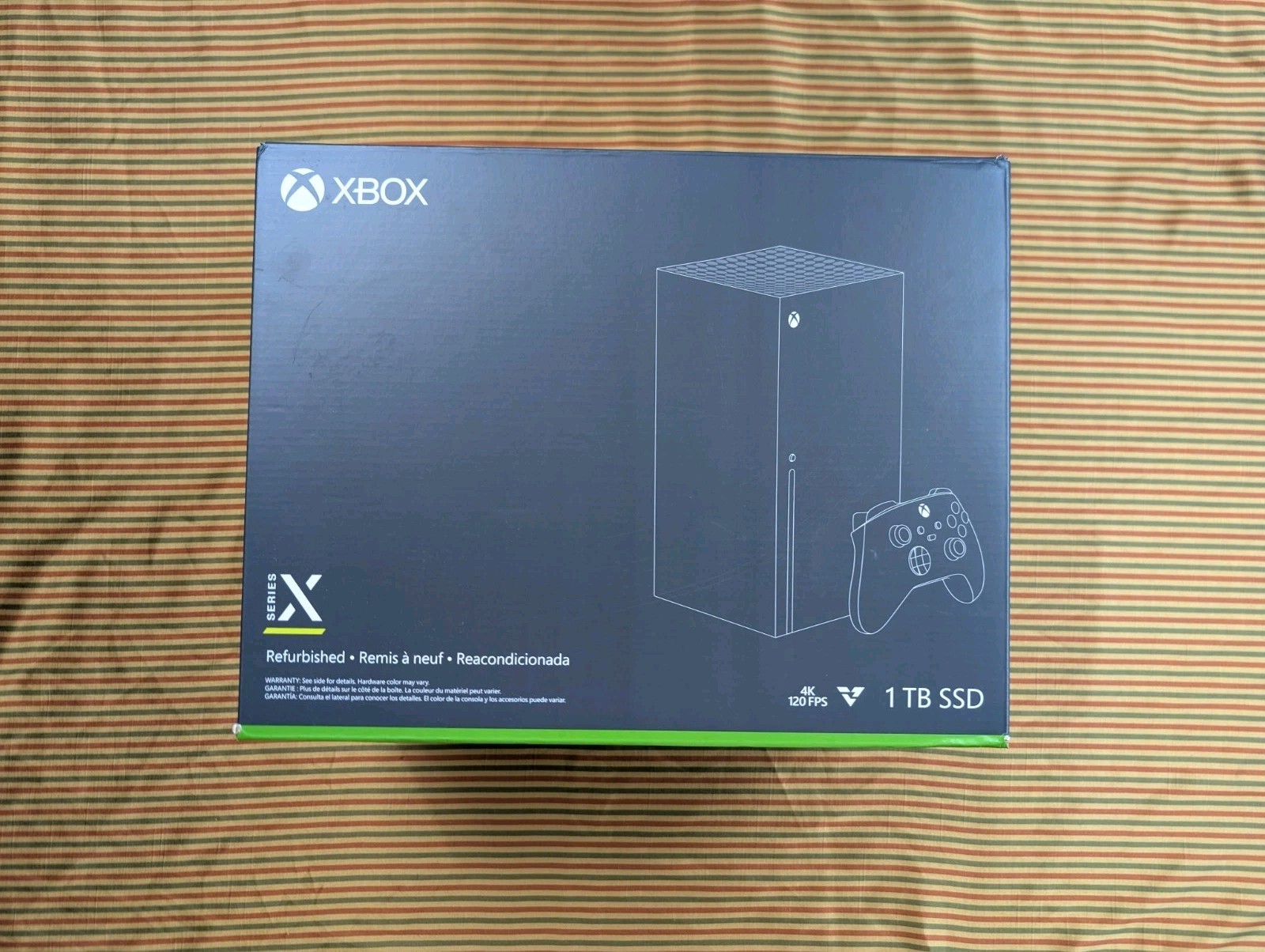 Xbox Series X 1TB Console For Parts/Repair OEM Box Microsoft The Sandlot AS-IS