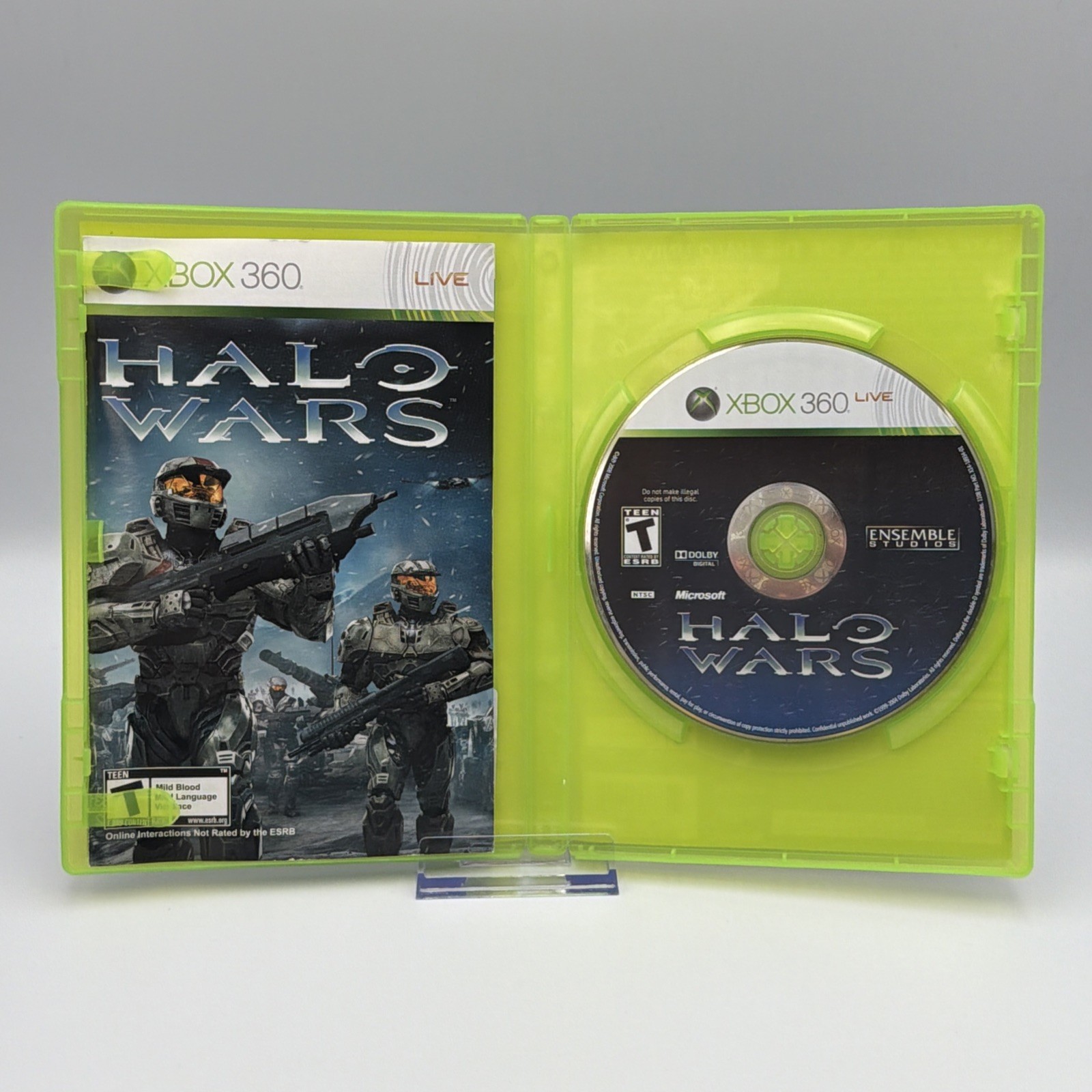 Halo Wars (2009) – Microsoft Xbox 360 – CIB w/Manual – Tested & Working