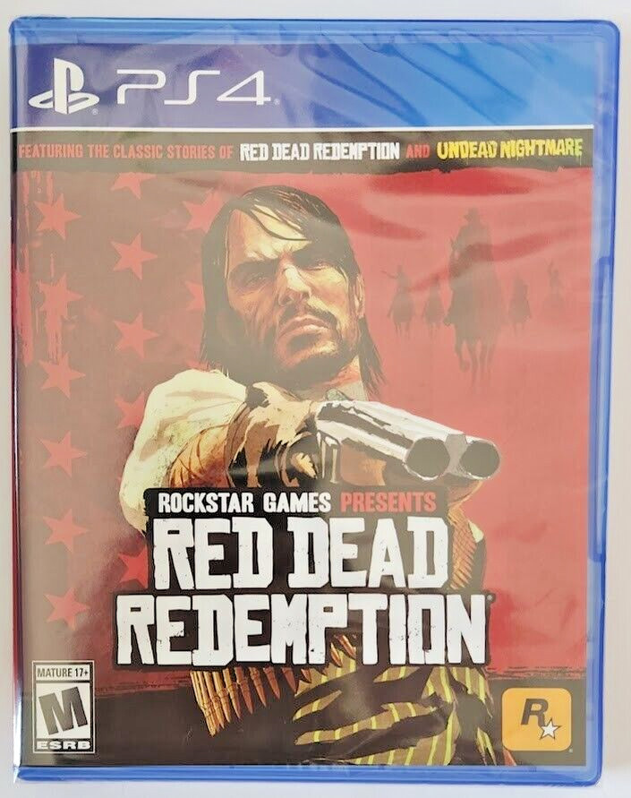 Red Dead Redemption PS4 Brand New Game [2023 Action/Adventure]