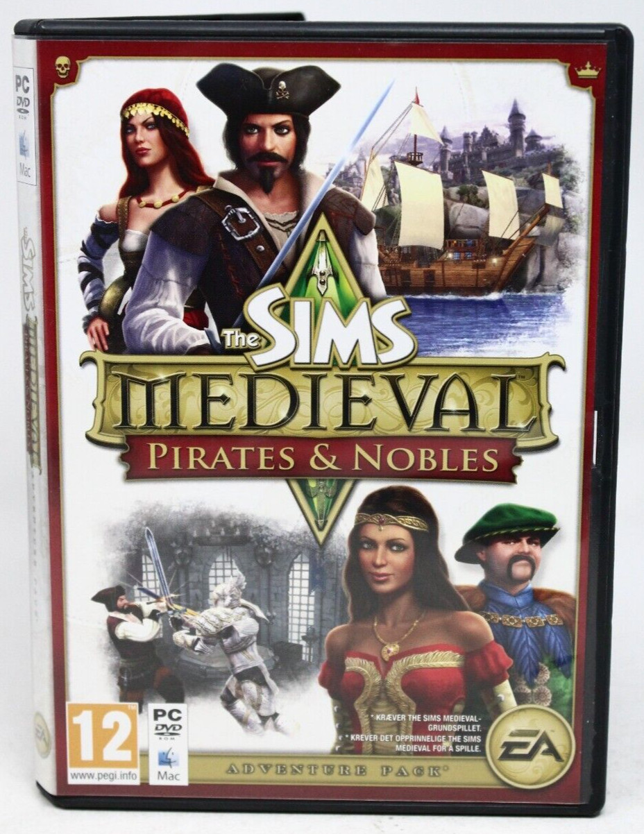 Sims Medieval: Pirates & Nobles (Windows/Mac, 2011) – PEGI