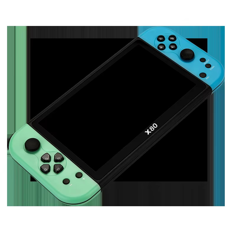 X80 Portable Game Console 7″ HD Screen PS1 Emulator Handheld Gaming Device