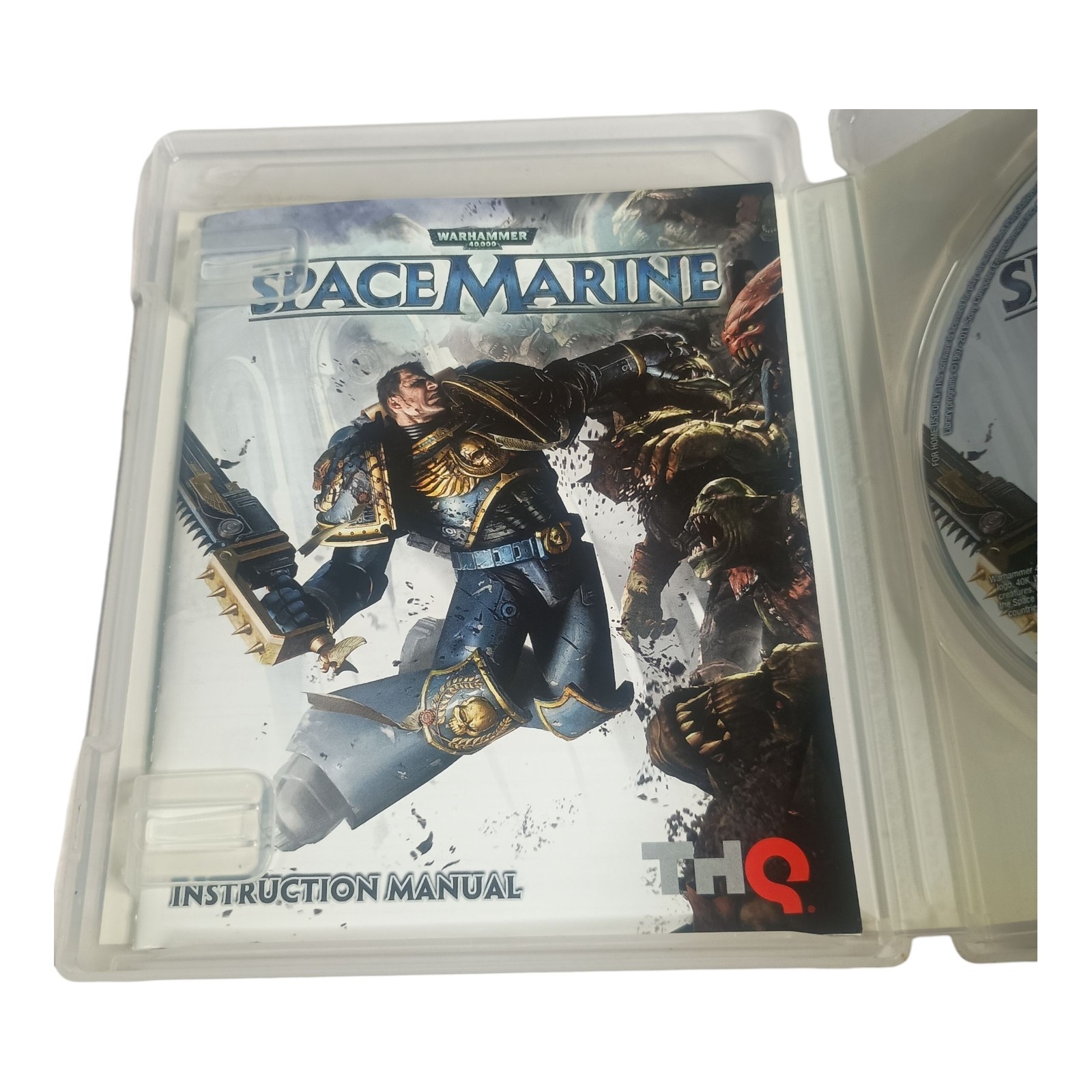 Warhammer 40000 Space Marine PS3 Game THQ MA15+ PAL Region Free Tested