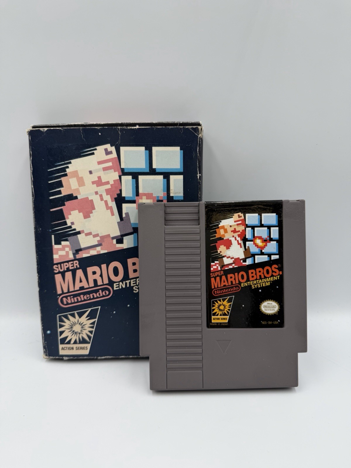 Super Mario Bros. (Nintendo NES, 1985) w/ Box Tested