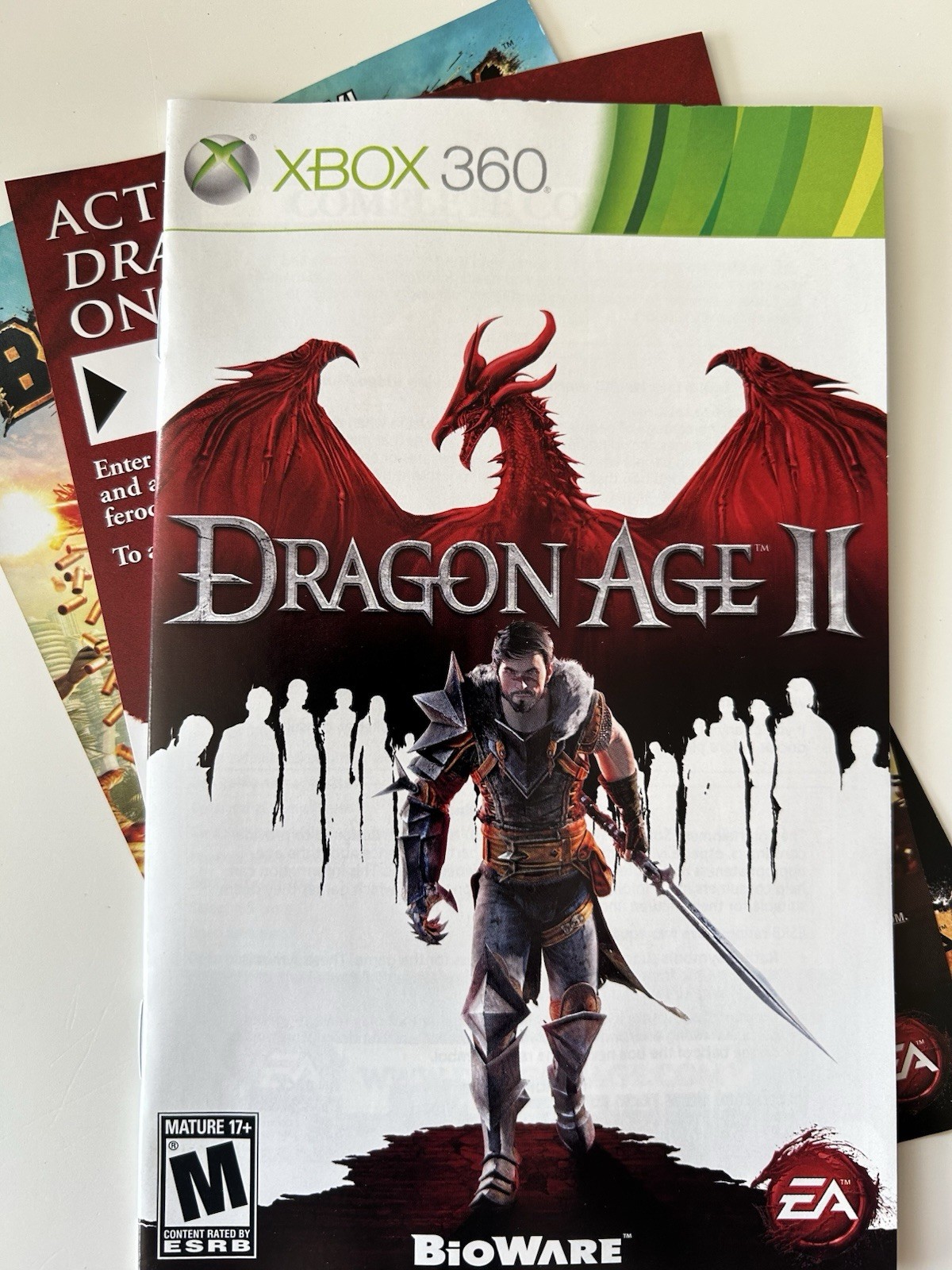 Dragon Age II (Microsoft Xbox 360, 2011) *CIB*