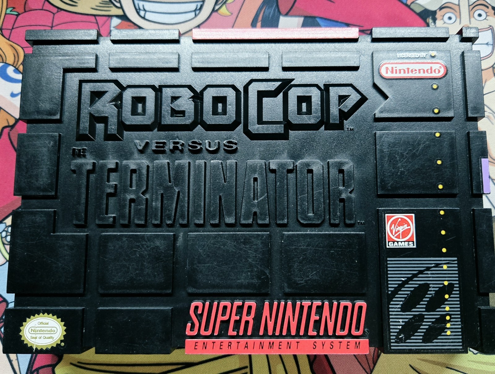 RoboCop Versus The Terminator SNES Virgin Games NTSC-U/C CIB