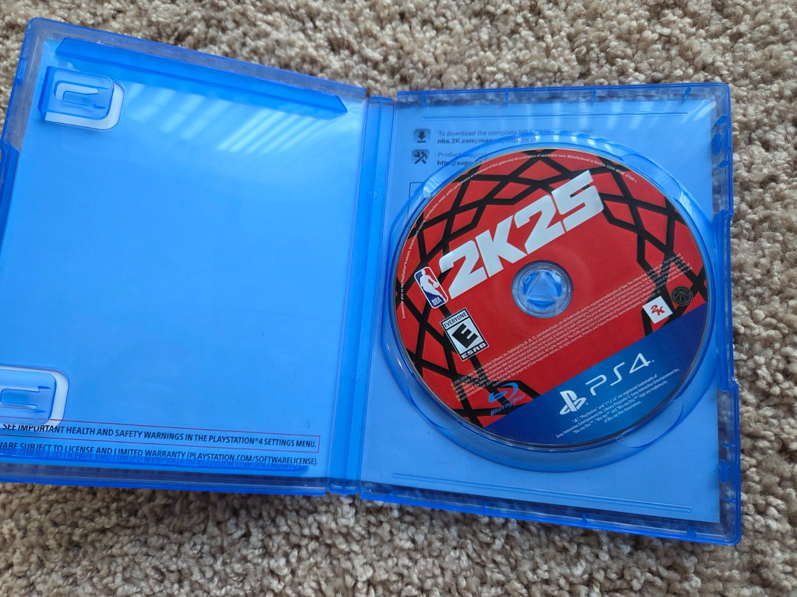 NBA 2K25 (Sony PlayStation 4 PS4, 2024) Great