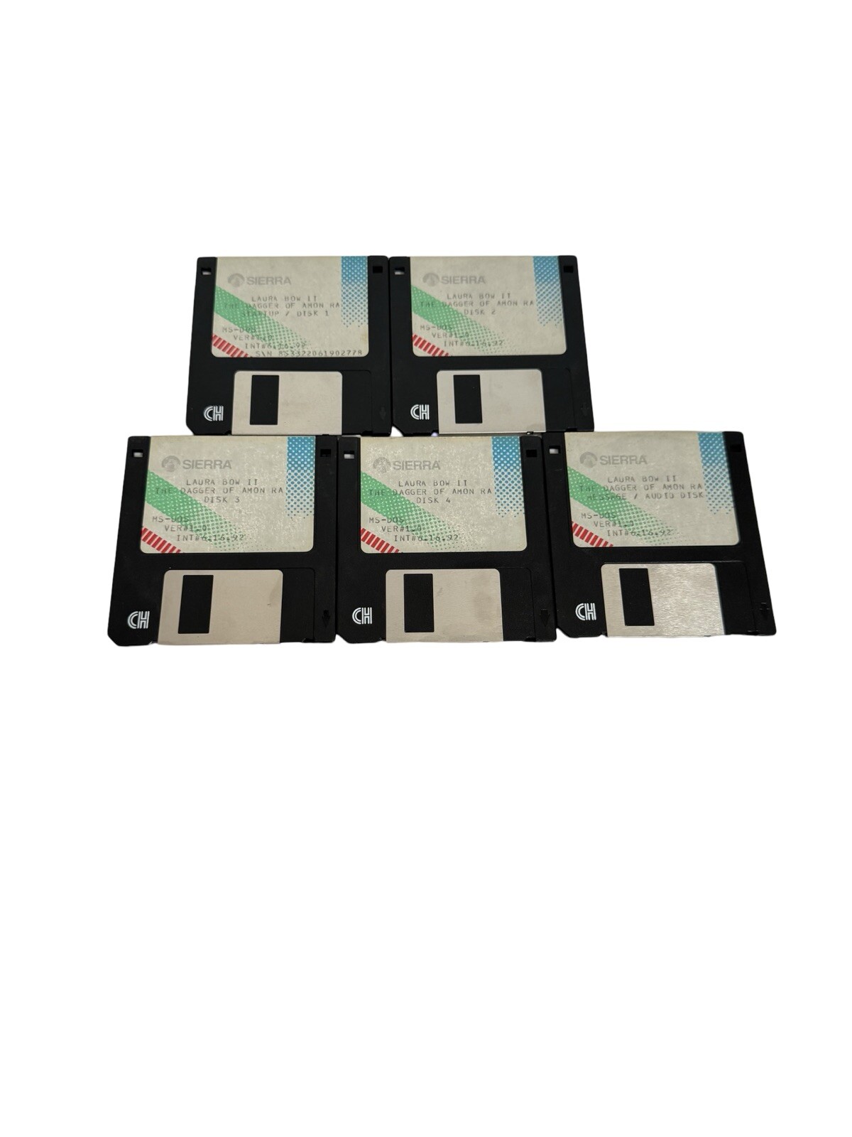 Laura Bow II: The Dagger of Amon Ra PC 3.5in Disks Sierra 1992