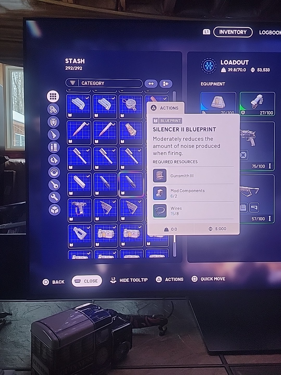 Arc Raiders Silencer II Blueprint