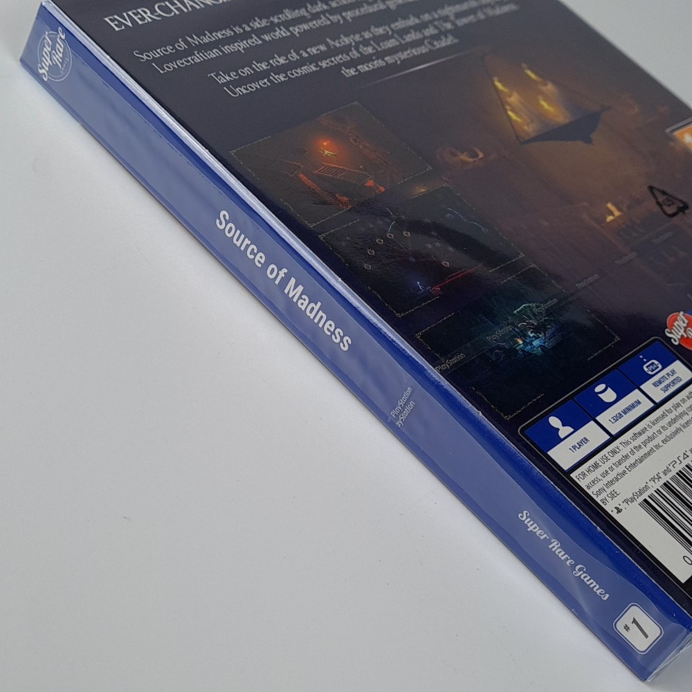 Source of Madness PS4 Super Rare Games SRG1 (1000Ex.) NEW (Multi-Language) Rogue