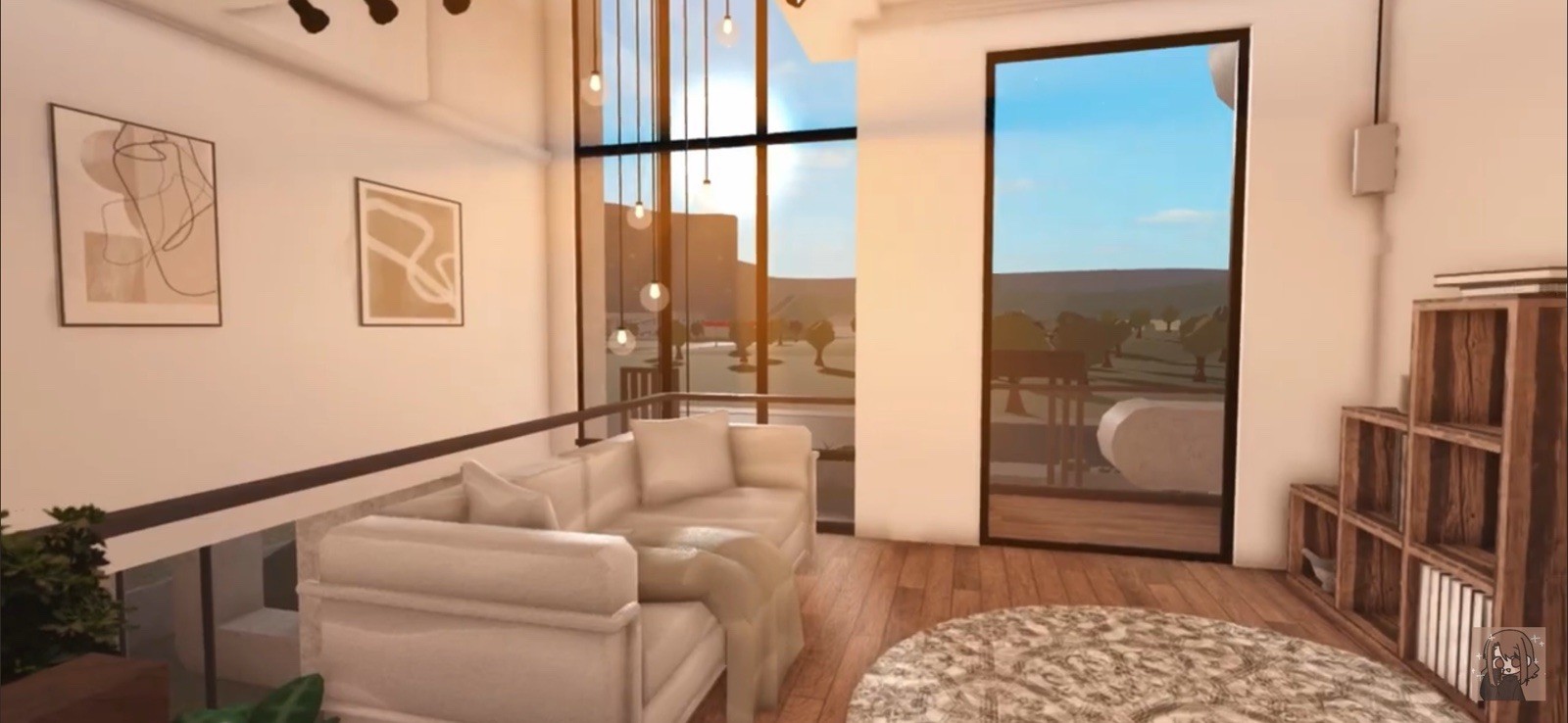 CHIC MODERN HOME BLOXBURG.CHECK DESCRIP.FAST BUILDER FOR CHEAP PRICE