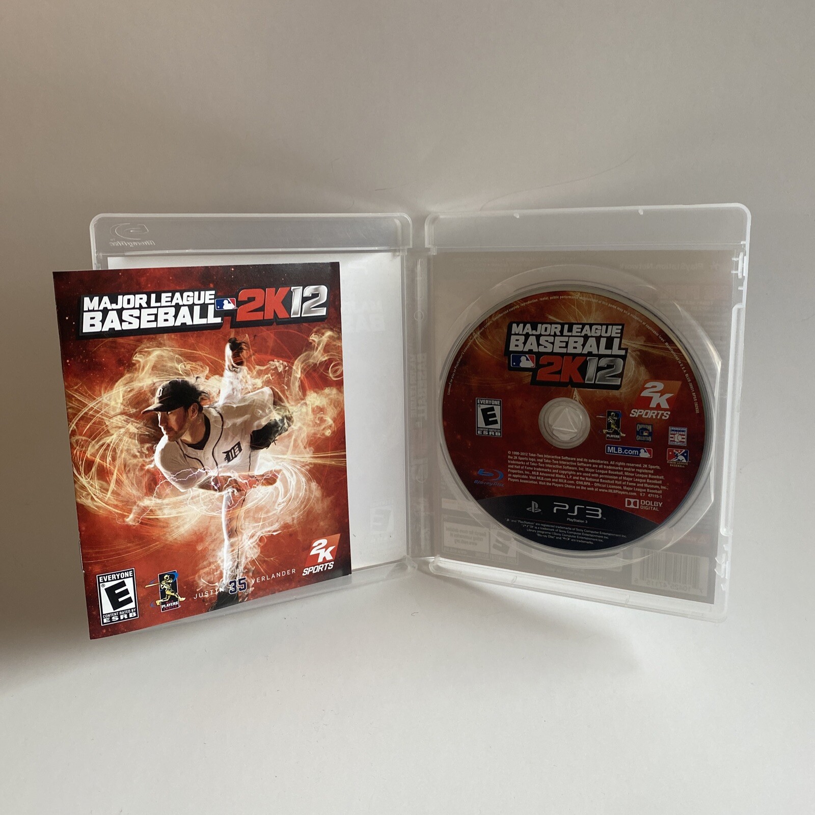Major League Baseball 2K12 (Sony PlayStation 3, 2012)