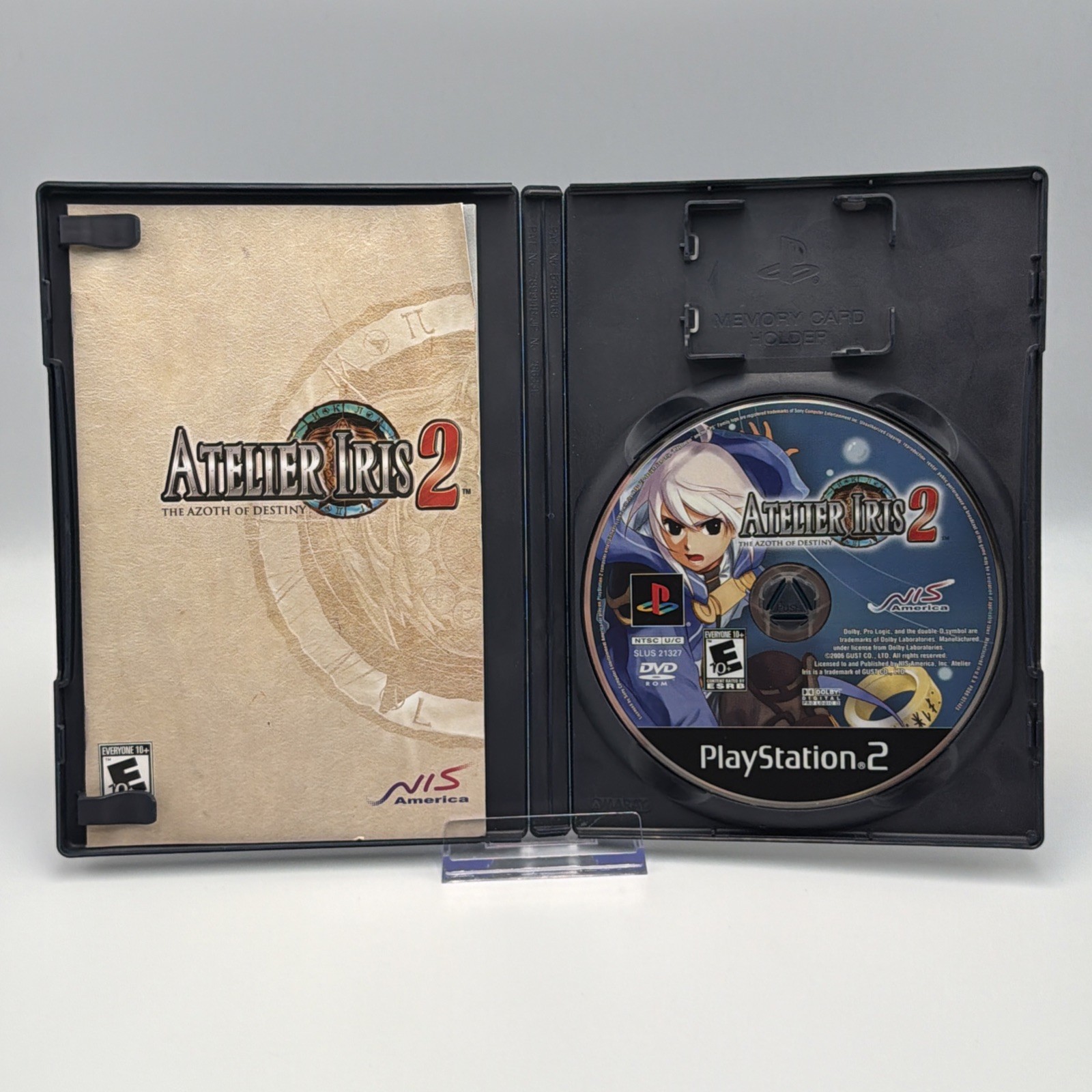 Atelier Iris 2: The Azoth of Destiny (PlayStation 2 PS2, 2006) CIB w/ Reg Card