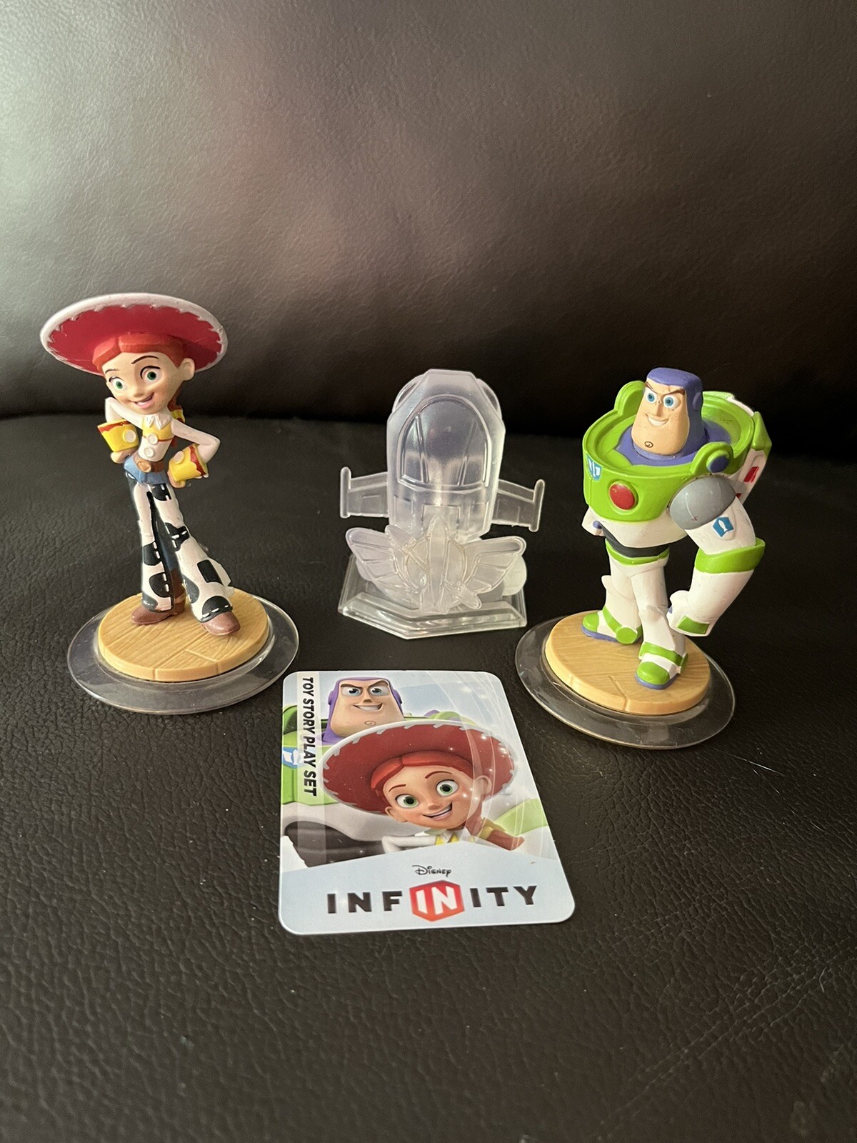Disney Infinity 1.0 Toy Story Playset Set of 3 & card, Buzz Lightyear & Jessie