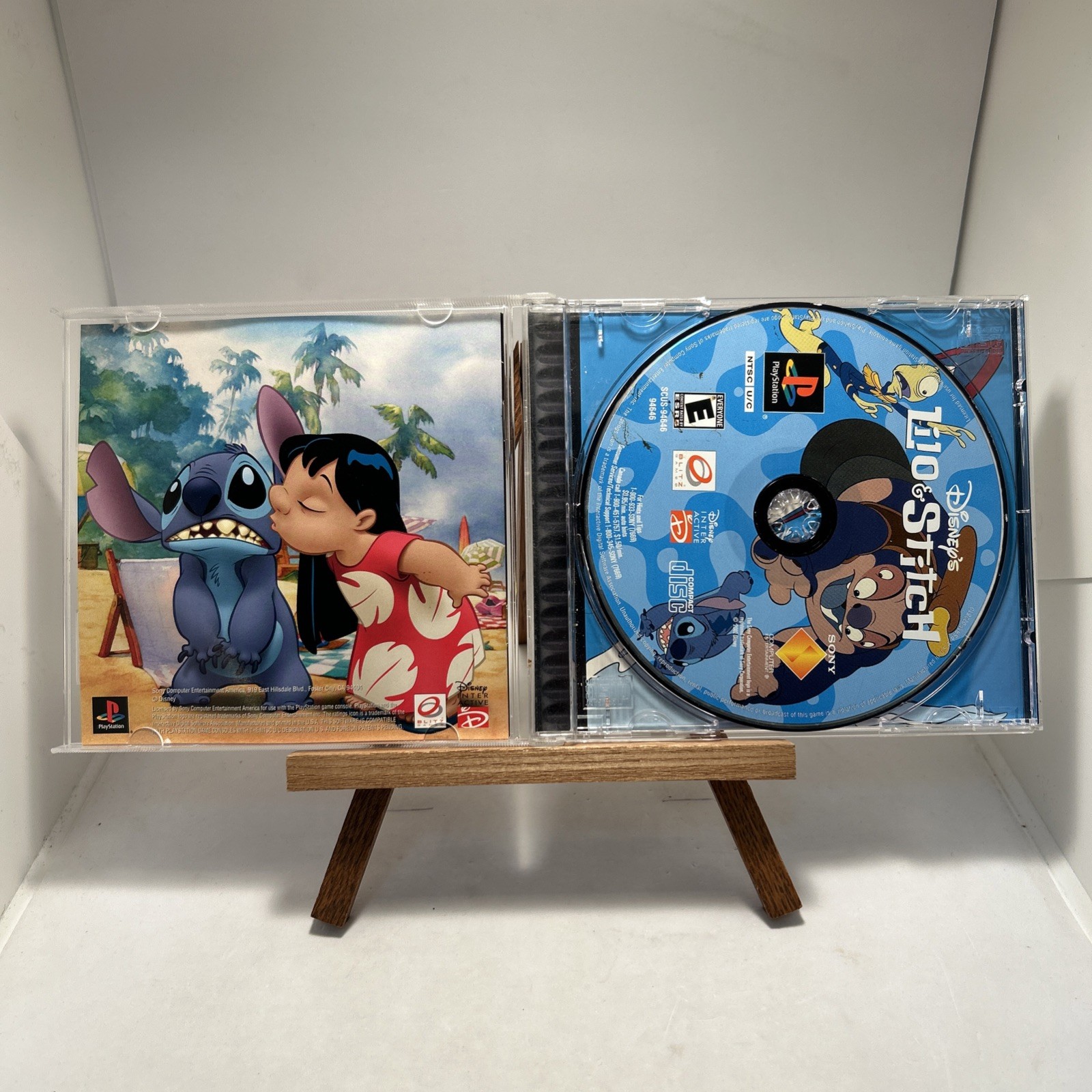 Disney’s Lilo & Stitch (Sony PlayStation 1, 2002) Complete Tested Fast Shipping!