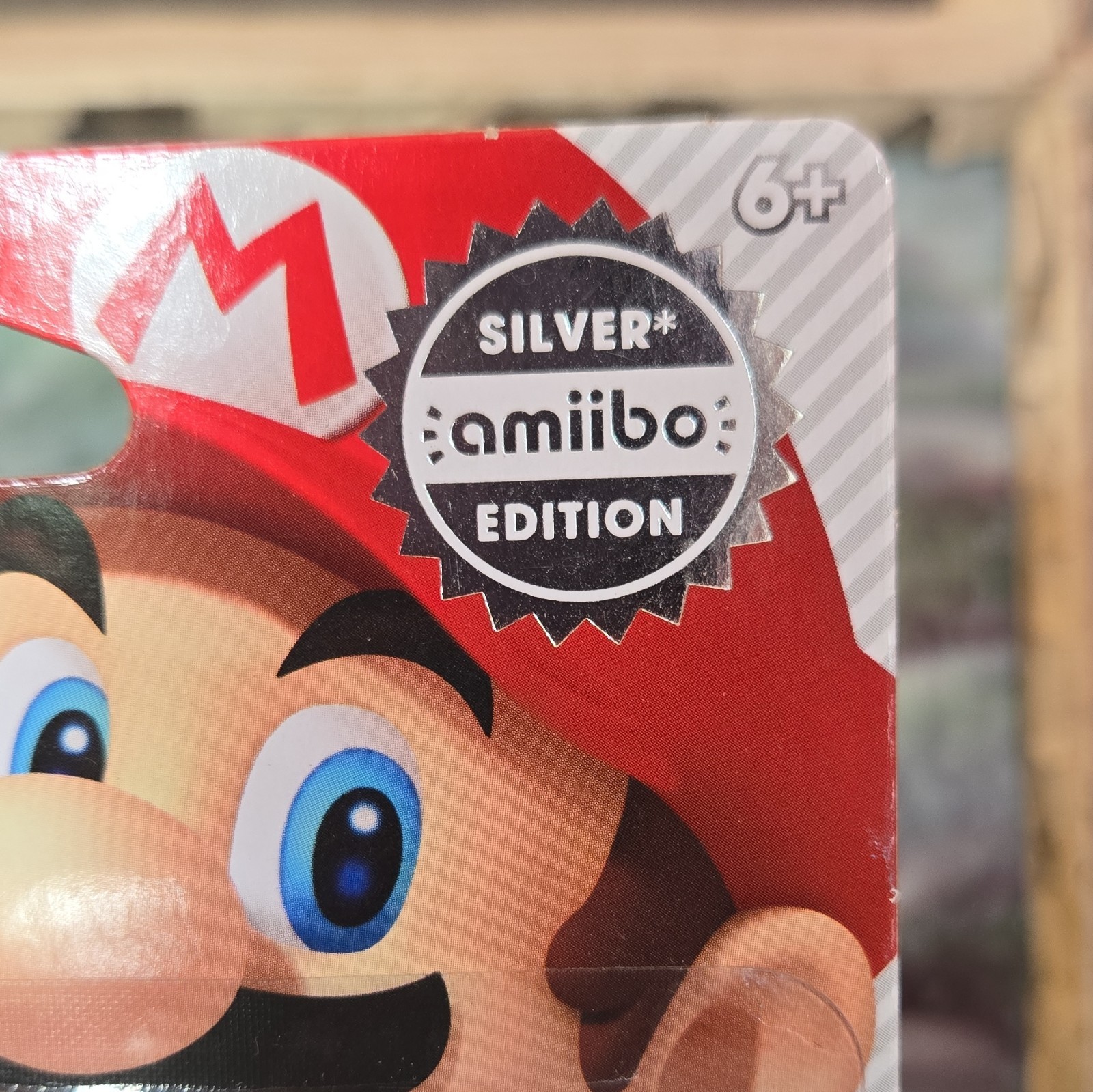 Nintendo amiibo Mario Silver Edition Character Figure for Mario Party 10