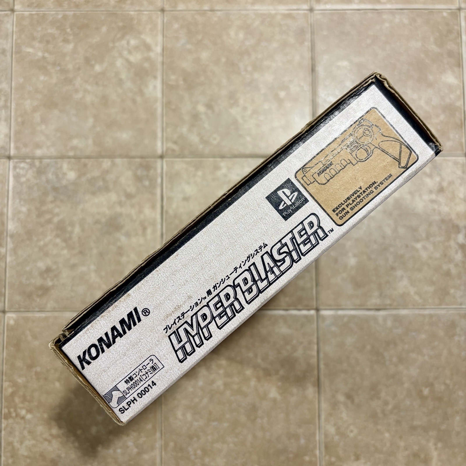 KONAMI Hyper Blaster Justifier Light Gun Controller PlayStation 1-2 REGION FREE