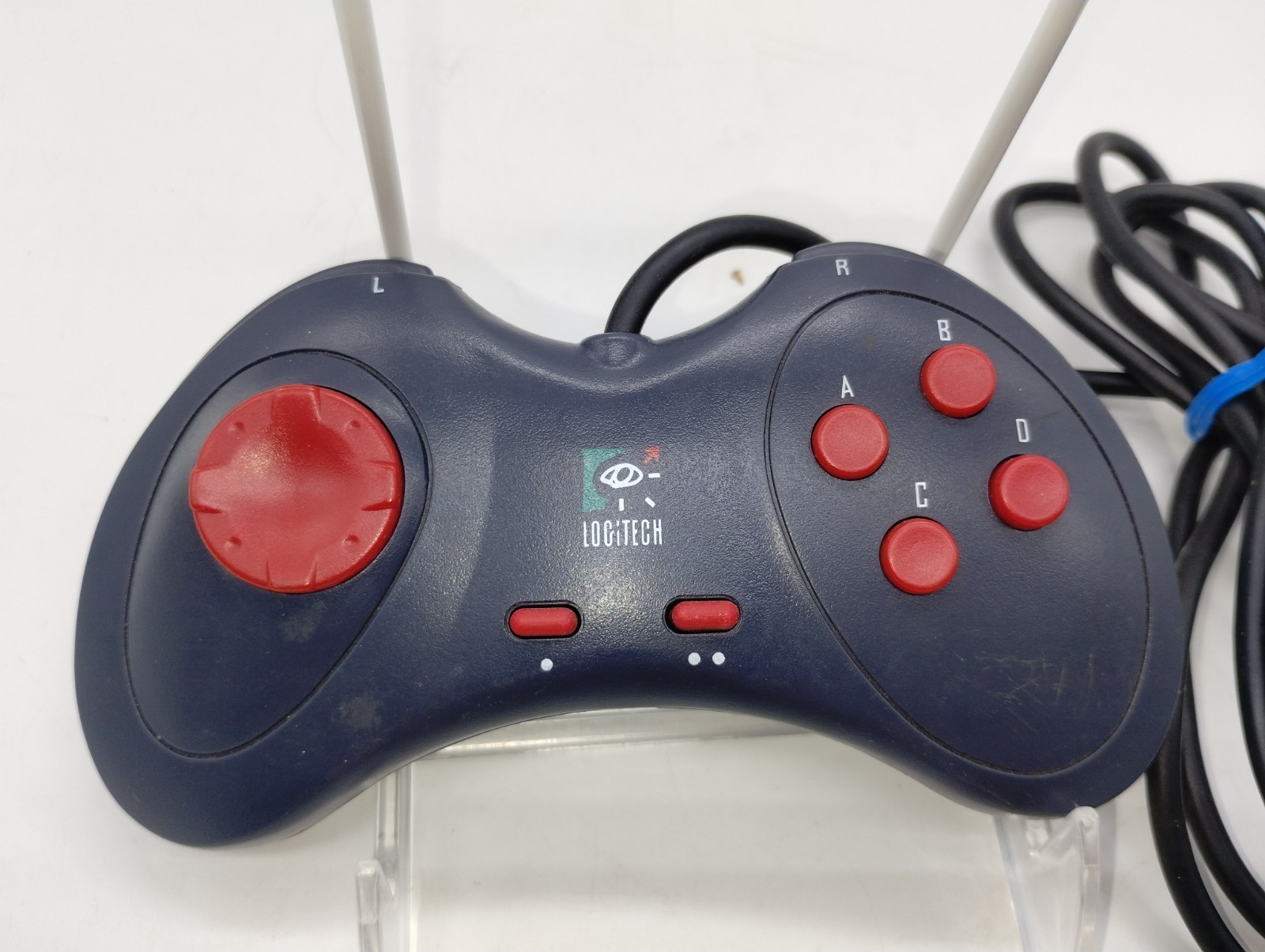 Vintage Logitech Thunderpad Digital PC Gamepad Gaming Controller, 1997 WORKS