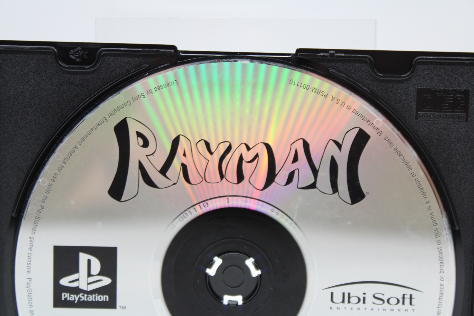 Refurbished PS1 Rayman 1 Greatest Hits GH Disc Only Mint Clean Pristine Good