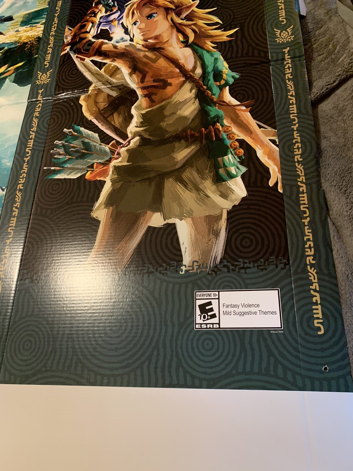 Legend of Zelda: Tears of the Kingdom 5FT Display 2023 Store Standee LoZ: ToTK