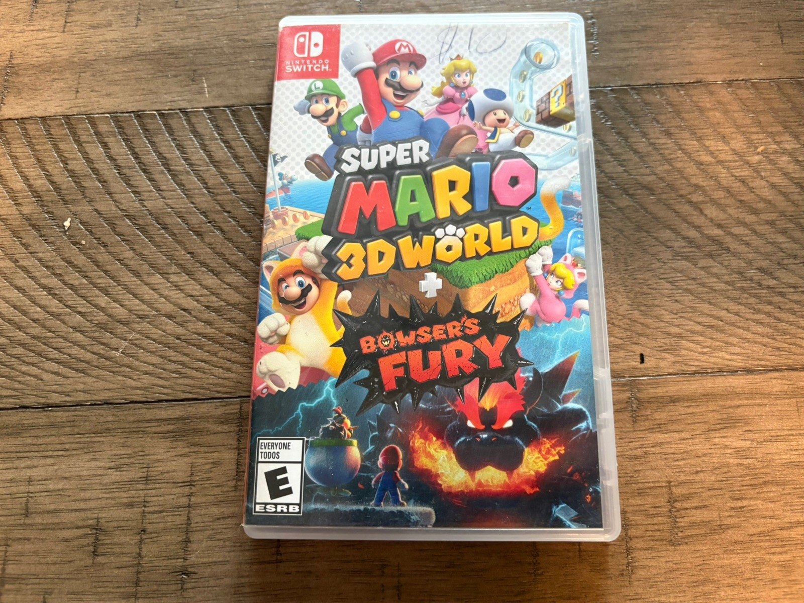 Super Mario 3D World + Bowser’s Fury Nintendo Switch Game w/Case
