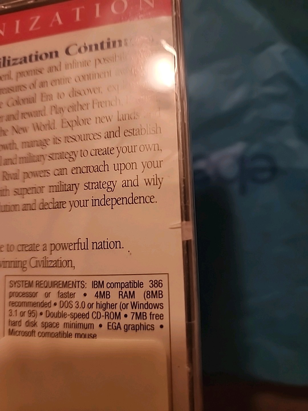 Sid Meier’s Colonization (PC, 1995) 1 Unit. (25 Available)