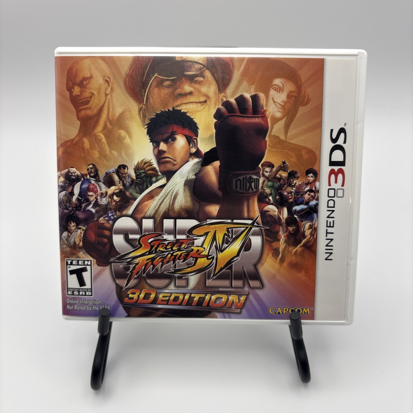 CIB w/ Slip Cover Super Street Fighter Iv: 3D Edition – Nintendo 3DS