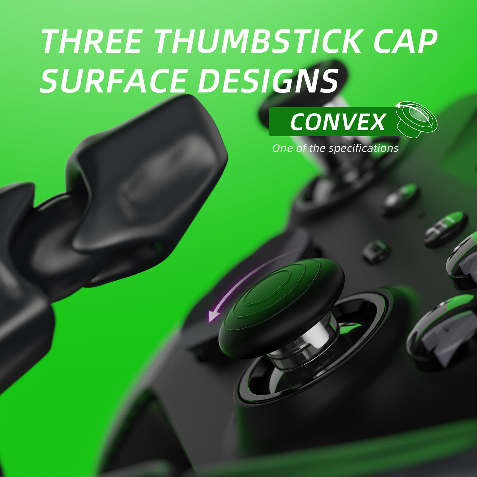 Metal Paddle Thumbsticks D-pad Swappable Part for Xbox Elite Series 2 Controller