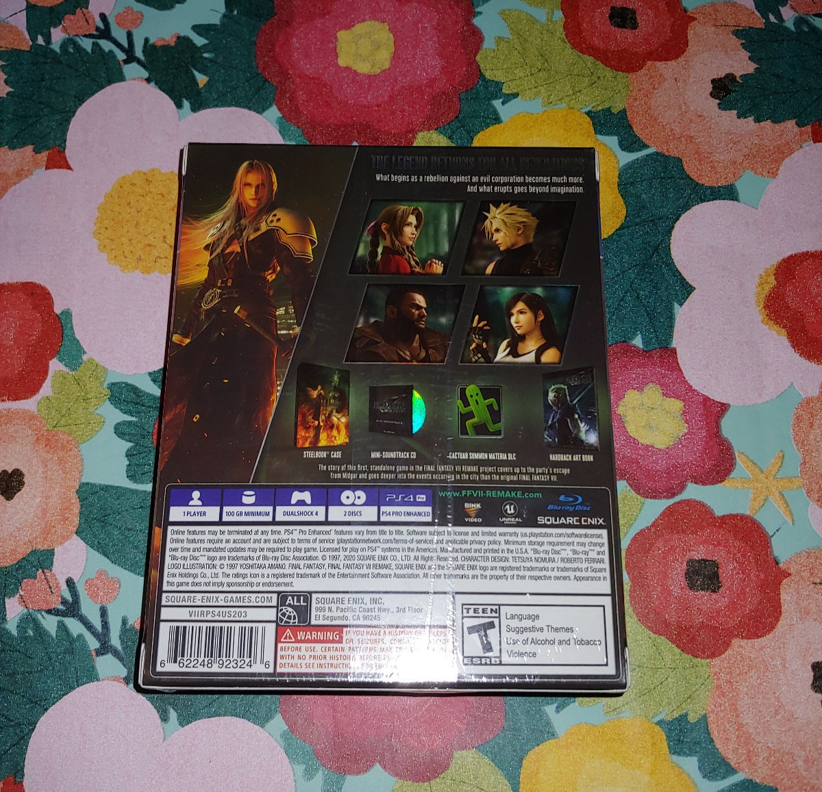 Final Fantasy VII Remake Deluxe Edition – Sony PlayStation 4 PS4 NEW SEALED