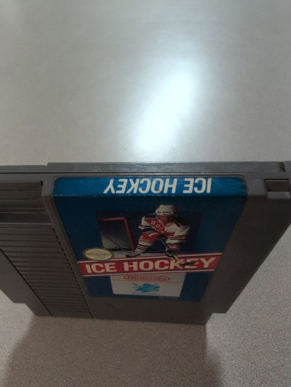Nintendo Entertainment System NES Ice Hockey Tested Combine Ship