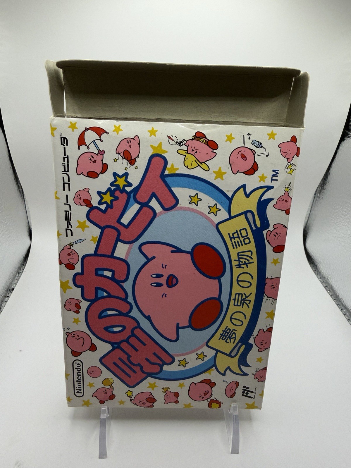 1993 Nintendo Famicom Hoshi no Kirby Yume no Izumi no Monogatari JPN CIB EX-MT