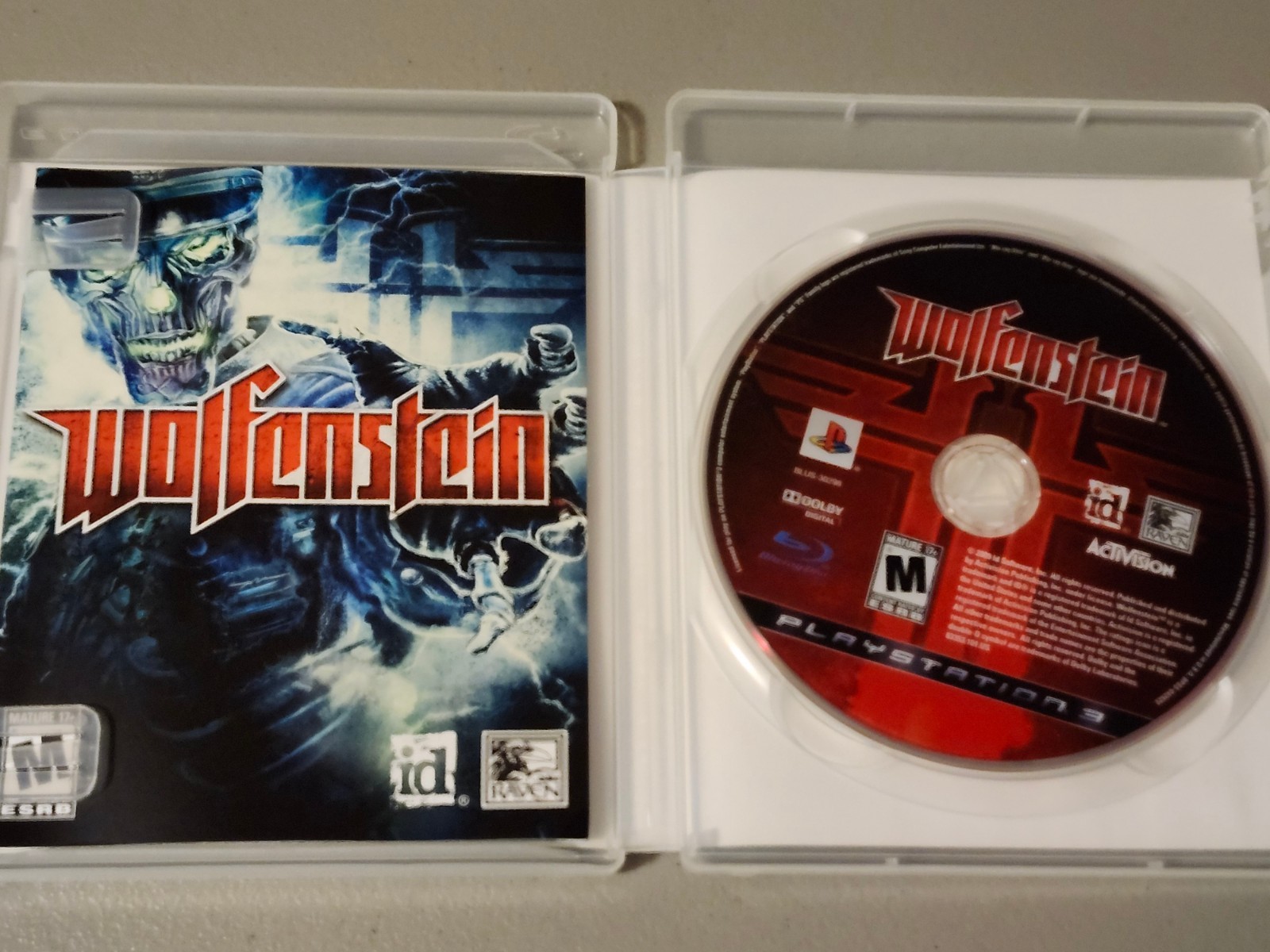 Wolfenstein (Sony PlayStation 3, 2009) CIB