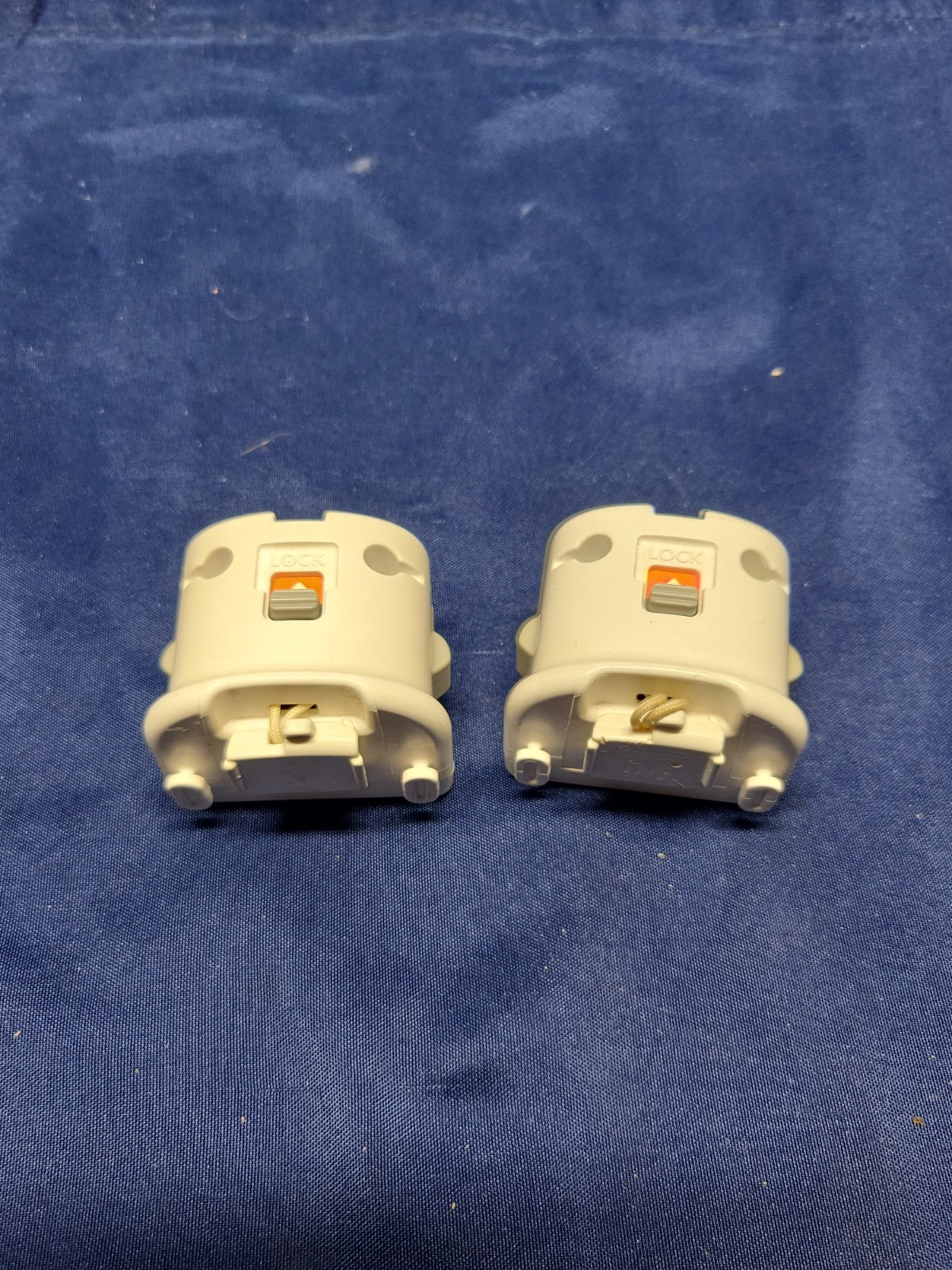 Nintendo Wii RVL-026 White Motion Plus Adapters for Wii Remote Set Of 2
