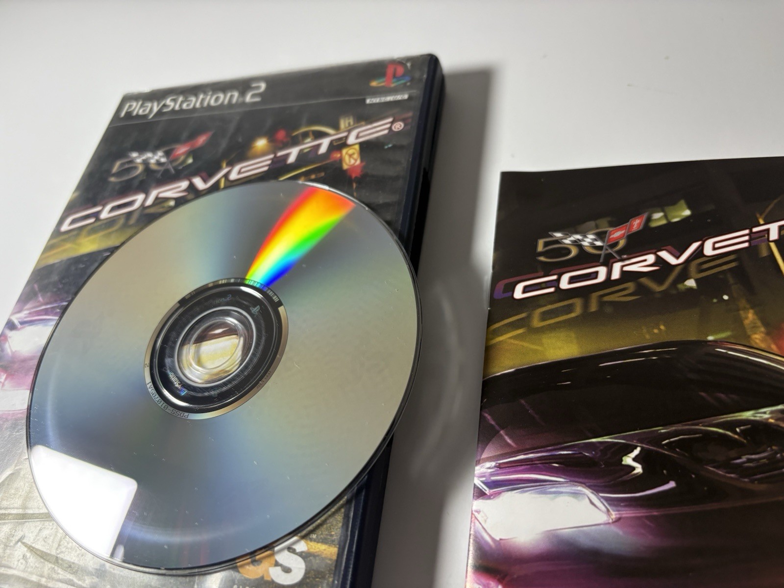 Corvette (Sony PlayStation 2 PS2, 2004) CIB Complete w/Manual Tested