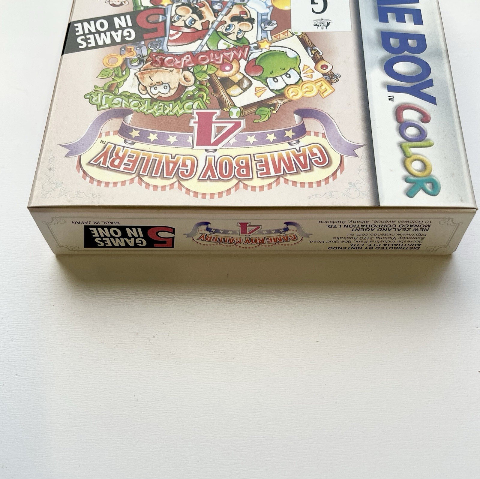 Gameboy Gallery 4 – 5 Games In One Gameboy Color Game Boxed Used AUS Version VGC