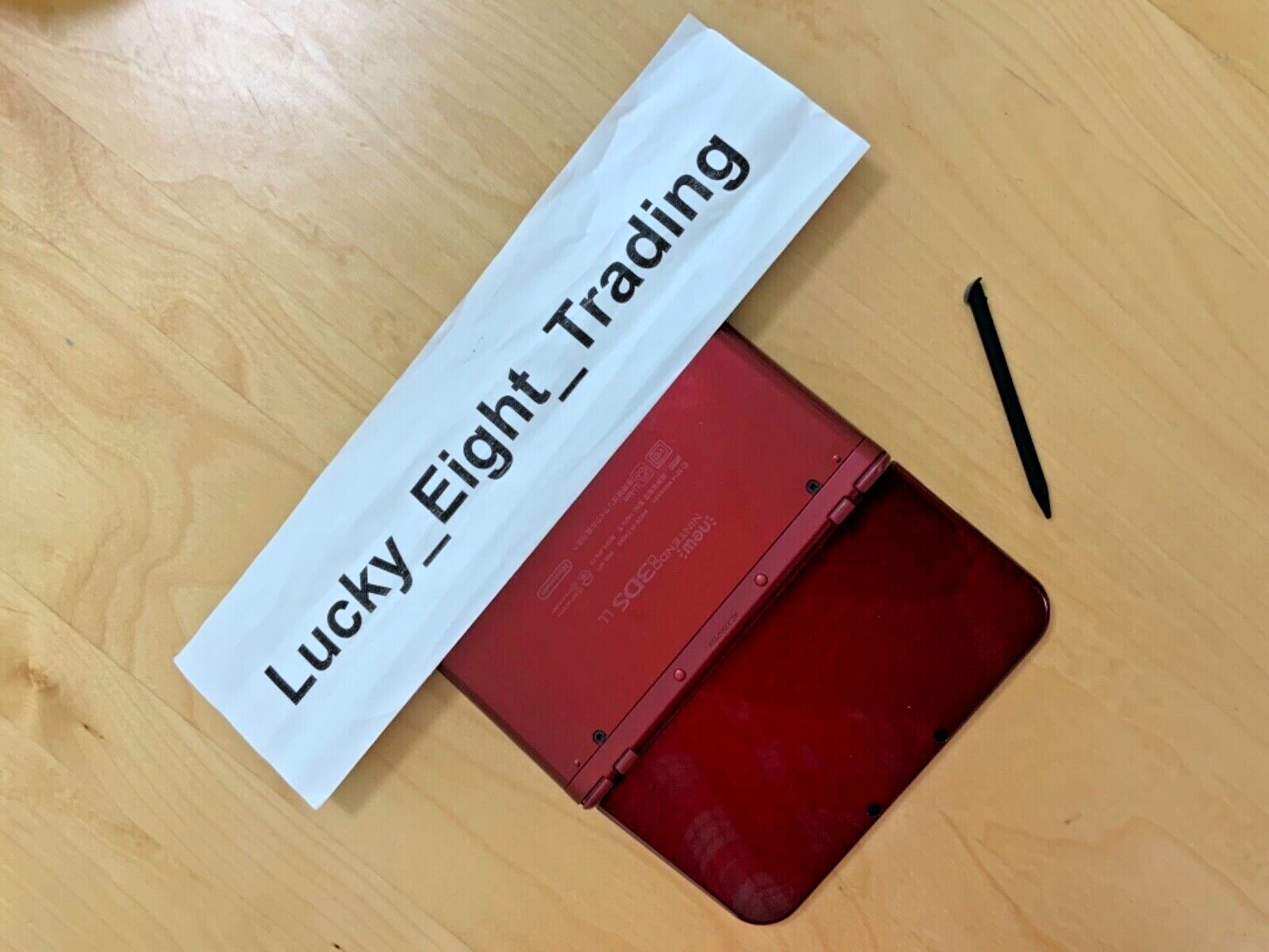 New Nintendo 3DS XL LL Metallic Red Console Stylus Japanese ver [H]