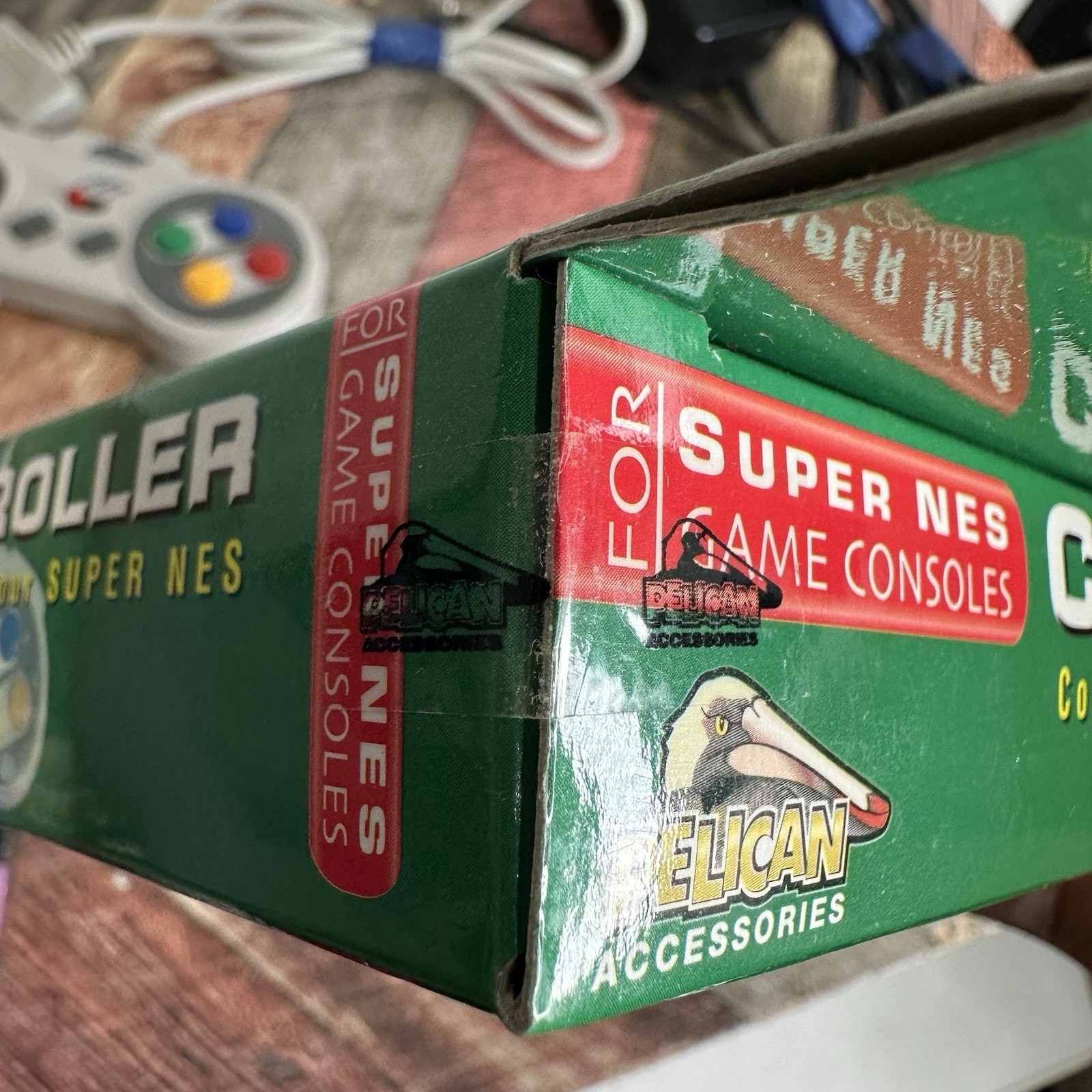 Super Nintendo SNES Console SNS-001 Bundle w/ Lemmings & Cleaning Kit + 2 Contls